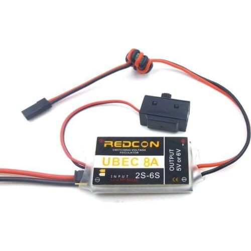 REDCON UBEC 8A 2-6S 5V/6V output external voltage stabilizer