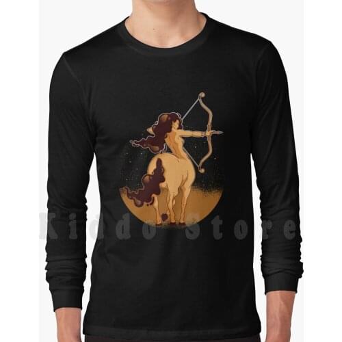 Sagittarius Woman Hoodie Long Sleeve Sagittarius Geburtstag Sternzeichen Baby Christmas Frauen Kinder