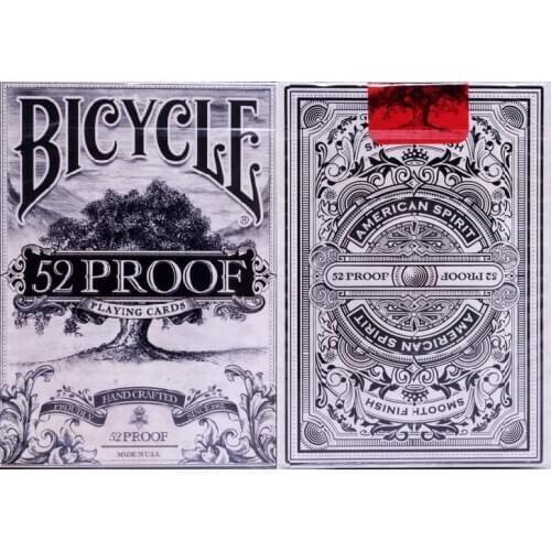 Bicycle 52 Proof Playing Cards Ellusionist Whiskey Deck USPCC Collectable Poker Magic Card Games Magic Tricks Props