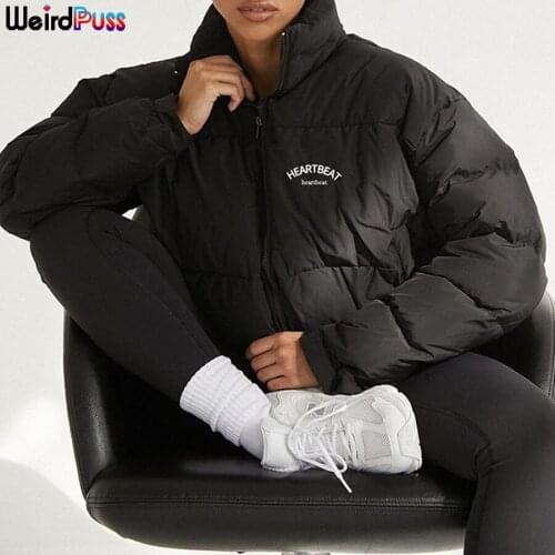 WEIRD PUSS Women's Winter Down Jackets
