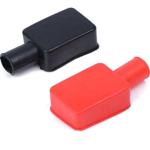 1 Pair Car Battery Terminal Insulation Clamp Clips Battery Pole Protector Covers Car Accessories