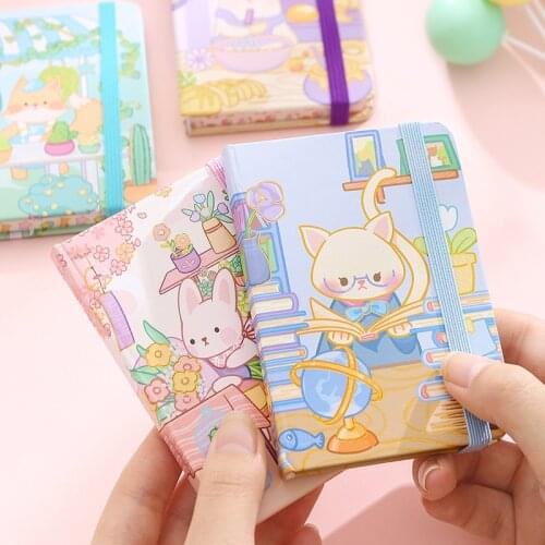 1pc Cartoon cute Animal series notebook notepad student stationery Pocket notebooks School supplies