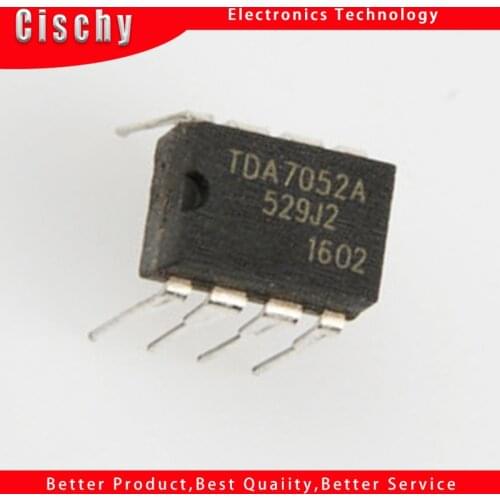 10PCS TDA7052A DIP-8 TDA7052 DIP 7052A DIP8