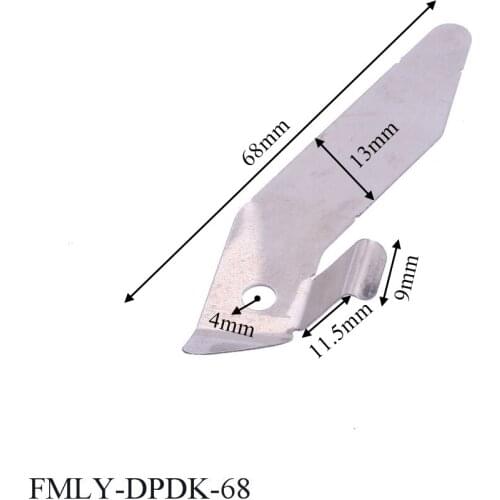 200Pcs/Lot Custom Flexible Stainless Steel Flat Metal Springs Clips for Led