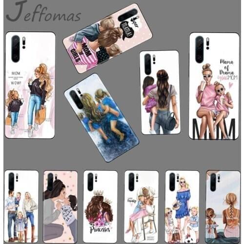 Super Mama baby love Coque Shell Phone Case Funda For Huawei P9 P10 P20 P30 Lite 2016 2017 2019 plus pro P smart