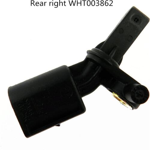 WHT003862 Car Rear Right Wheel Speed ABS Sensor Black for A2 POLO 9N 6R 6C Passat Tiguan Fabia Superb 6Q0 927 808B 6Q0 927 808 A