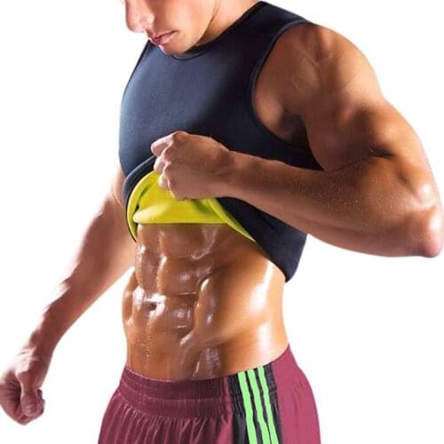 Hot Sweat Body Shaper Waist Trainer Compression Vest Weight Loss Shapewear Slimming Tummy Fat Control Belly Shaper Corset Top