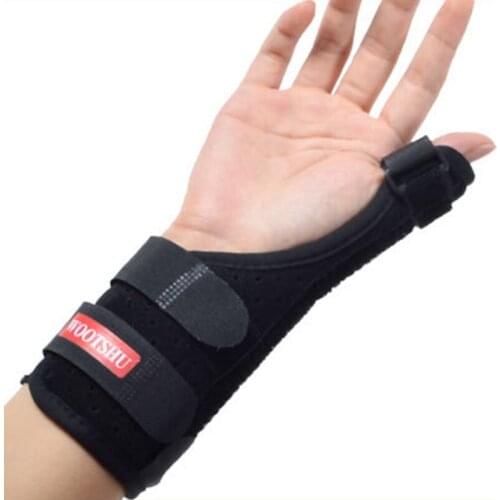 1pcs Medical Wrist Thumb Hand Support Protector Steel Splint Stabiliser Arthritis Carpal Tunnel Wrist Finger Brace Guard 1