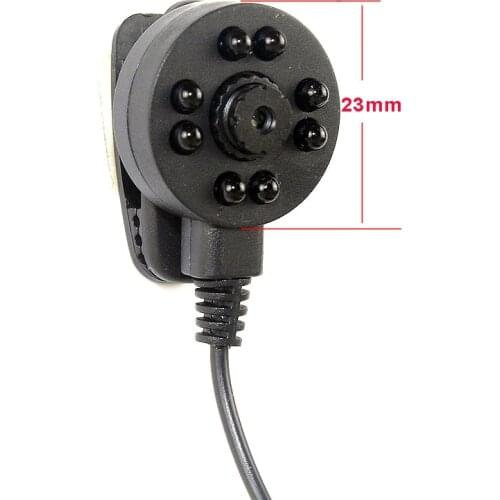Mini AHD Surveillance Camera 3.6mm Lens 940nm IR micro audio Camera 720P AHD Mini AHD CCTV Camera