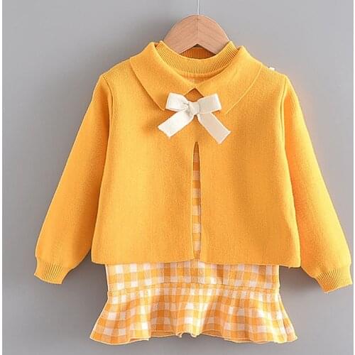 27KIDS Girls Dress Autumn Princess Christmas Dress For Kids Clothes Children Clothing New Year Toddler Casual Dresses Sets