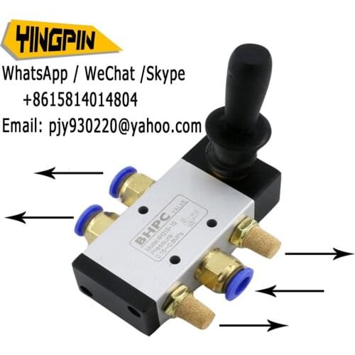 Pneumatic push-in quick coupling pneumatic valve 3H210-08 manual steering switch, manual valve pneumatic switch