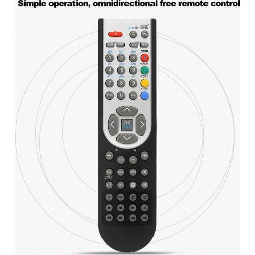 RC1900 Remote Control for OKI HITACHI ALBA CELCUS LUXOR GRUNDIG SHARP JMB TELEFUNKEN BUSH TECHWOOD AKAI NEVIR SANYO LCD LED Plasma Smart TV Black