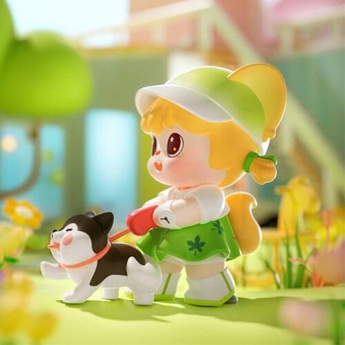 Rolife HANHAN NAI Hanle Life Anime Figures Blind Box Guess Bag Toys Doll Cute Figure Desktop Ornaments Gift Collection