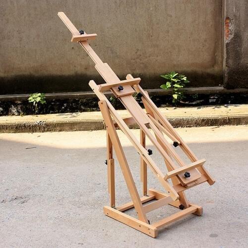 Artist Easel Stand Lienzo Easel for Oil Painting Caballete De Pintura Painting Easel Dual Purpose Solid Wood Easel Art Supplies