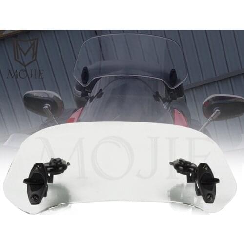 Motorcycle Windshield Extension Spoiler Windscreen Air Deflector For Buell XB12 XB12S XB12Scg Ulysses XB12XT XB12X XB12R XB9