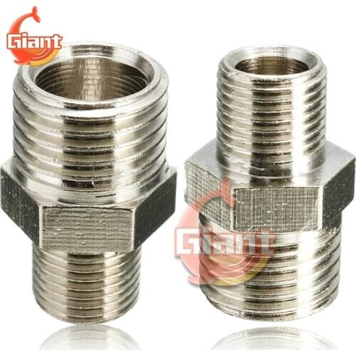 1/4" Male to 1/8" BSP Airbrush Hose Connector for Spray Gun Transfer Connecter Quick Coupler Pipe 1/4" 1/8" Male Thread Fitting