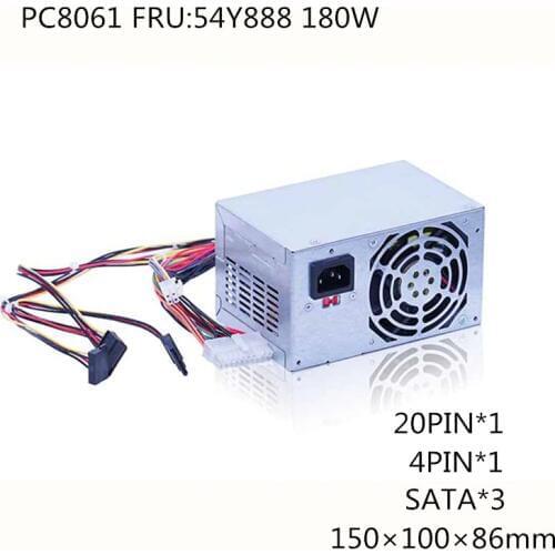 180W ATX Power Supply PC8061 FRU: 54Y8885 HK280-22GP AP16PC06 Power Supply
