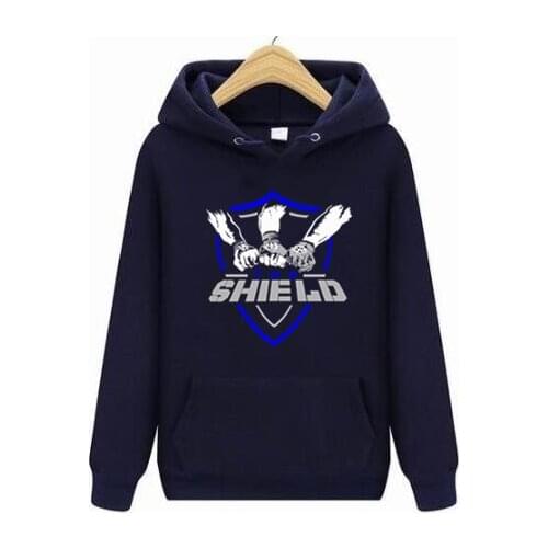 2021 FREE SHIPPING Printed Hoodies Men Streetwear Wrestling The Shield Cotton Hoodie And Sweatshirts Jacket For Men S-4XL