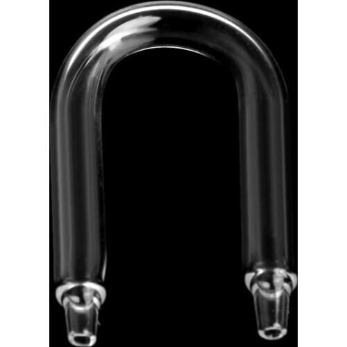 Aquarium Co2 System Diffuser Check Valve U Shaped Glass Tube Bend Accessory DIY