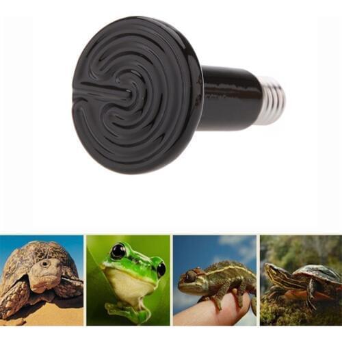 Black Frog lizard Guiyi lamp Reptiles heater Winter Animal necessary Ceramic lamp Amphibian special / 25W50W75W100W150W200W