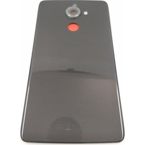 Black Back Cover For BlackBerry DTEK60 dtek 60 Back Battery Cover Battery Door Back Housing Rear Cover Replacement Parts Dtek60