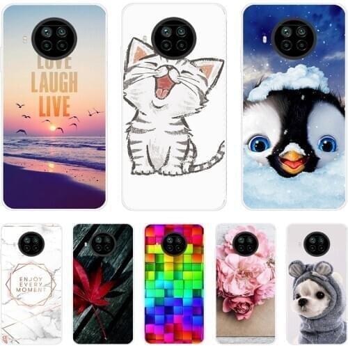 For Xiaomi Mi 10T Lite Case Clear Bumper Soft TPU Phone Cases For Xiaomi Mi 10T Lite 5G Silicone Cover Fundas mi10T 10 T pro