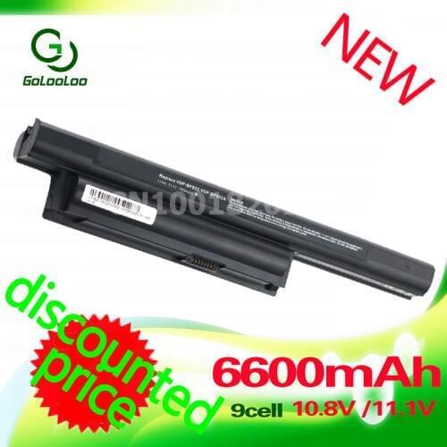 Golooloo 6600MaH Laptop Battery for Sony VGP-BPS22A VGP-BPS22 BPS22 for VAIO VPC-E1Z1E VPC-EA18EC VPC-EA1 VPC-EC4S0E VPC-EC4M1E