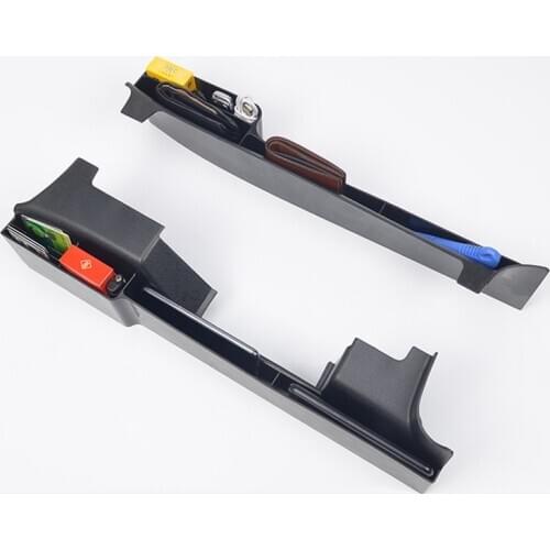 Center Console Seat Crevice Gap Storage Box For Mitsubishi Pajero V87 V93 V97 AA738