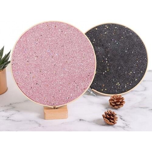 50%HOT Badge Brooch Stand Bracelet Necklace Jewelry Collection Wall Mount Display Board Pin Collection Display Embroidery Hoop