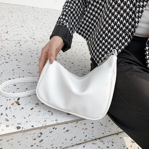 Fashion designer Boutique Shoulder Bags Retro small Women Totes Shopping Bag Female Leather white Chain Handbag for Women