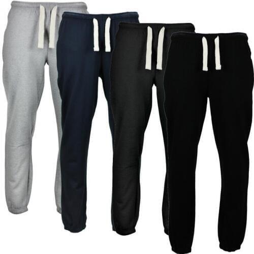 HOT 2019 Outdoor Mens fitness pants mens flannelette European training Sport GYM jogging Running Loose sweatpants hip hop pants