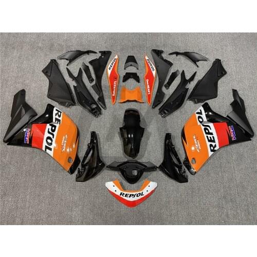 Suitable For HONDA CBR250RR CBR250 RR 11 12 13 14 Body REPSOL Fairing Kit CBR250R 2011 2012 2013 2014 ABS Injection Fairing