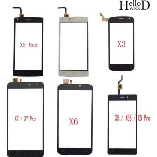 Mobile Touch Screen Panel For Doogee X3 X5 X5S X5 Pro X5 Max X6 X7 Touch Screen Digitizer Panel Front Glass Sensor TouchScreen