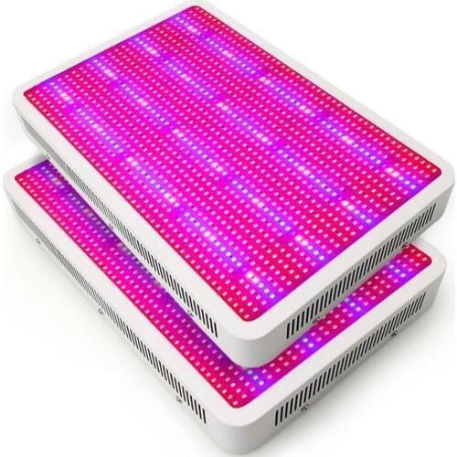 2pcs/Lot) 1200W LED Grow Light Plant Lamp Full Spectrum 410-730nm For Indoor Greenhouse Plants and Flower AC85~265V Wholesale