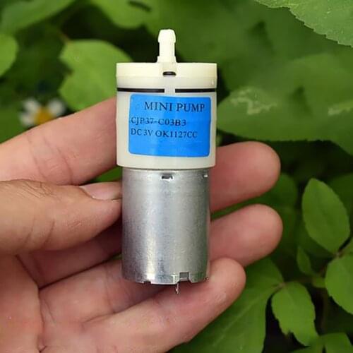 High Quality Mini Monitor Air Pump DC 3V-6V Mute, Large Air Volume, 370 Air Pump with Metal Brush, Metal Commutator, Oxygen Pump