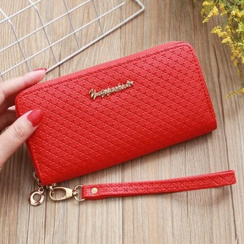 Women Wallets Clutch Lady Wristlet Handbags Long Money Bag Female Wallet Zipper Coin Purse Cards Holder Woman Wallet Carteira