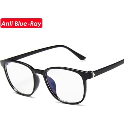 2021Anti Blue-Ray Reading Glasses Women Anti Blue Light Gaming Goggles Transparent Eyewear Frame Anti Blue ray Eyeglasses