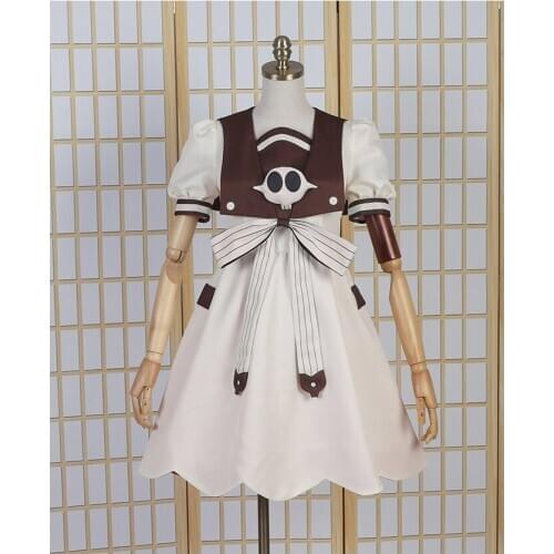Toilet-bound Jibaku Shounen Hanako-kun Yashiro Nene Dress Cosplay Costumes Lolita Halloween Party Women Cosplay Dress with Socks