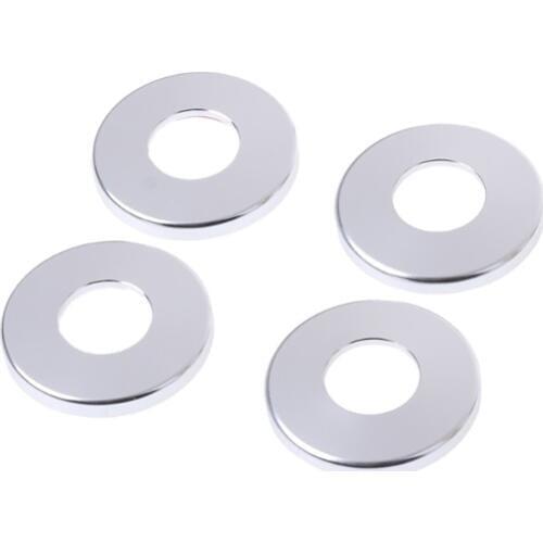 4Pcs Car door pin decoration covers trim for Mercedes Benz C/E Class W213 2016 2017 W205 W213 GLC stainless steel