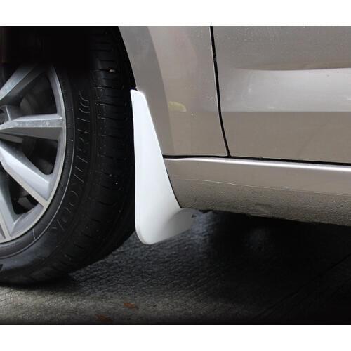 4pcs for Skoda Octavia sedan 2018-2019 Octavia wagon 2018-2019 Paint mudguard decorate Free punching