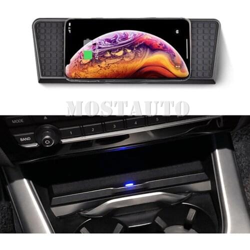 The Phone With QI Wireless Charging For BMW X3 F25 X4 F26 Wireless Car Charger Wireless Phone Charging Pad 2011-2017