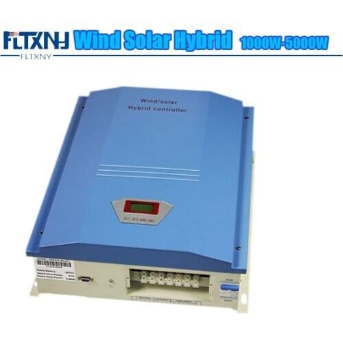 FLTXNY POWER 1KW2kw 48VDC IP42 Hybrid Wind and Solar Controller PWM Regulator For Wind Turbine Generators Dumpload Insered
