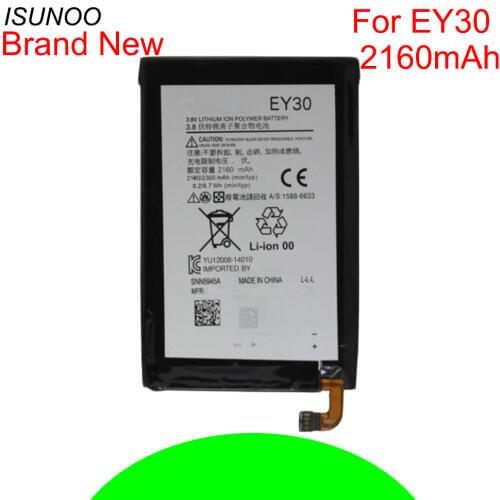 ISUNOO 5pcs/lot 2160mAh EY30 Battery for Motorola Moto X 2nd Moto X+1 XT1085 XT1092 XT1094 XT1096 XT1097 Battery