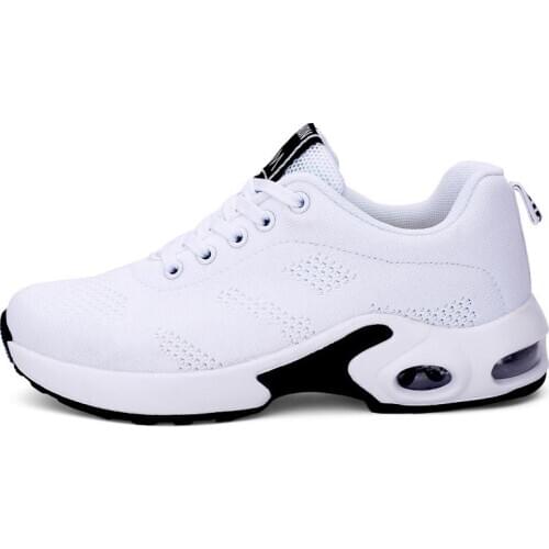 Big Size Summer Air Cushion Sneakers for Women Sport Sneakers Woman Basket Running Shoes Woman Sports White Training GMB-0927