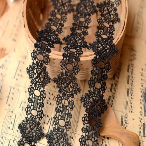 2018 hot sale Eva garment accessories Water soluble lace quality fine necklace
