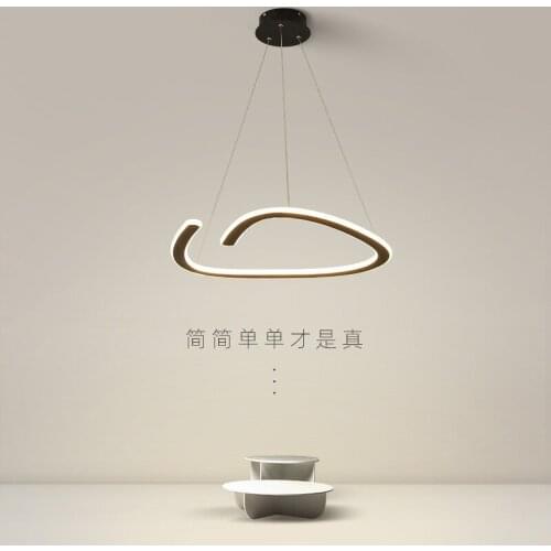 Minimalist Modern Led Chandelier Home Lighting Round Modern Creative Nordic Chandelier Lighting Chandelier