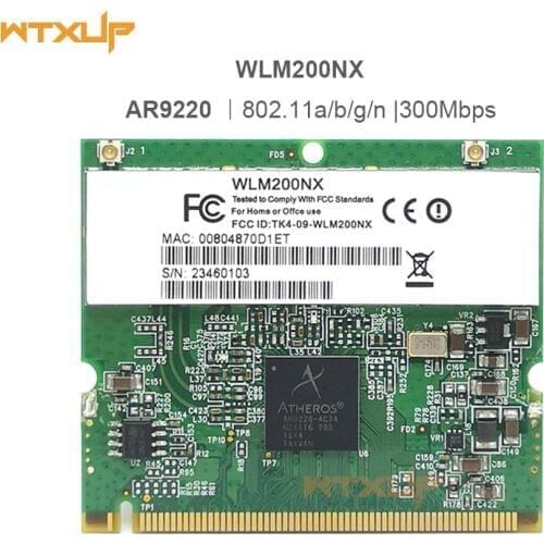 Module Office High Speed Dual Band WLM200NX 802.11 ROS Wireless Network Card For Laptop 300Mbps 2.4G 5G AR9220 WIFI Adapter
