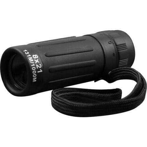 Outdoor Monocular Telescope Super High Power 8x21 Portable HD OPTICS BAK4 Night Vision Monocular Telescope 90 x 30 mm 3.38