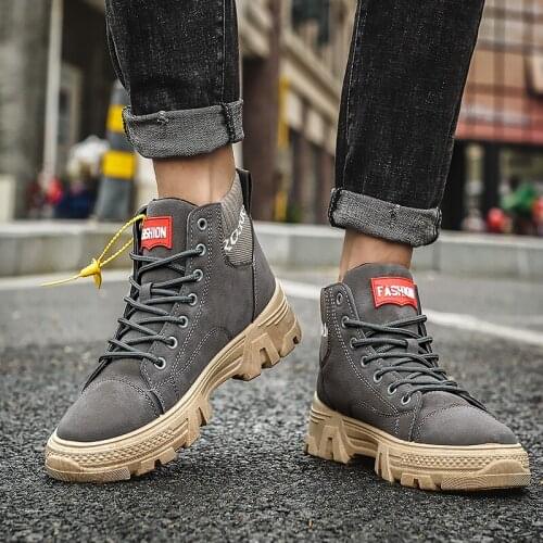 2021 Shoes Men Original With High Soles Luxury Brand Shoes Rubber Hard-Wearing Moccasins Size 40 Sneaker Shoes Men Nice Tennis