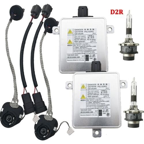 NEW HID XENON D2S D2R Ballast with wire,HID Blub for Mitsubishi W3T19371 W3T16271 W3T20671 W3T20971